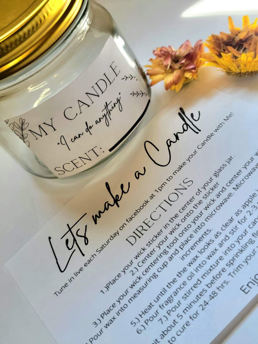 At-Home Candle Making Kit